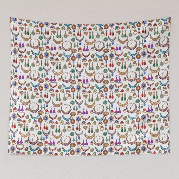 Item preview, jewelry seamless pattern. designed and sold by roshana3.