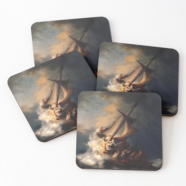 Item preview, Rembrandt Christ in the Storm on the Lake of Galilee designed and sold by WillowNox7.