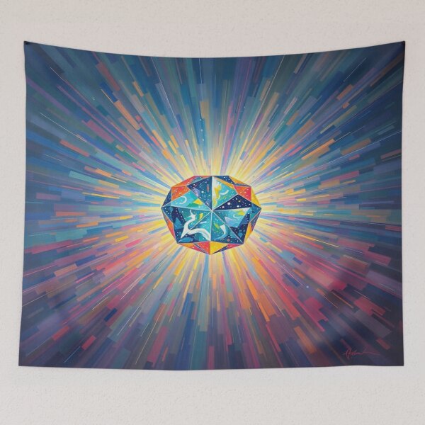 Item preview, Magical Prism Glow – Light breaks into fascinating rainbow colors and creates a dreamy atmosphere designed and sold by FotoworldEdel.