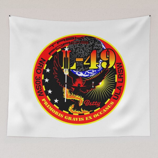 Item preview, NRO Launch 49 (NRO L-49) Logo designed and sold by Nikki SpaceStuffPlus.