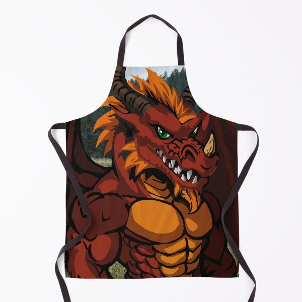 Item preview, Red Dragon *Now With 100% More Pants* designed and sold by KlakkDrawsStuff.