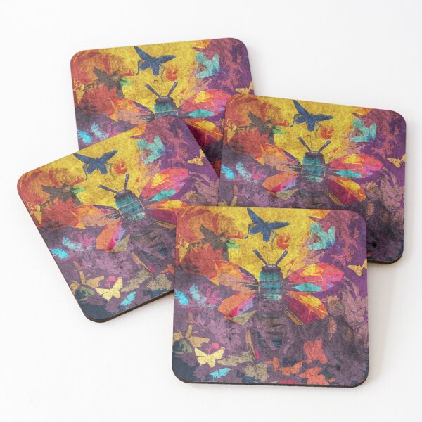 Item preview, Abstract insects designed and sold by kinpirks.