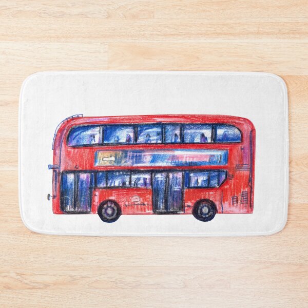 Item preview, London double decker red bus designed and sold by bokasin.
