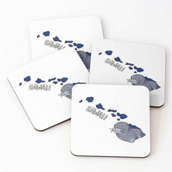 Item preview, Hawaii State Mammal - Hawaiian Monk Seal designed and sold by littlealiart.