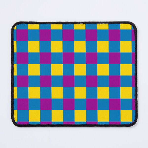 Item preview, Blue Yellow Purple Plaid Check Pattern Design designed and sold by PatternTitan.