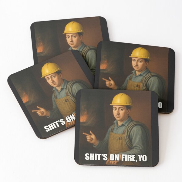 Item preview, Shits on fire, yo electrician designed and sold by PixelStorage.