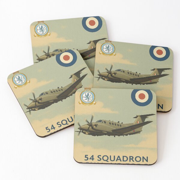 Item preview, 54 Squadron RAF Vintage Poster designed and sold by Airpower Art.