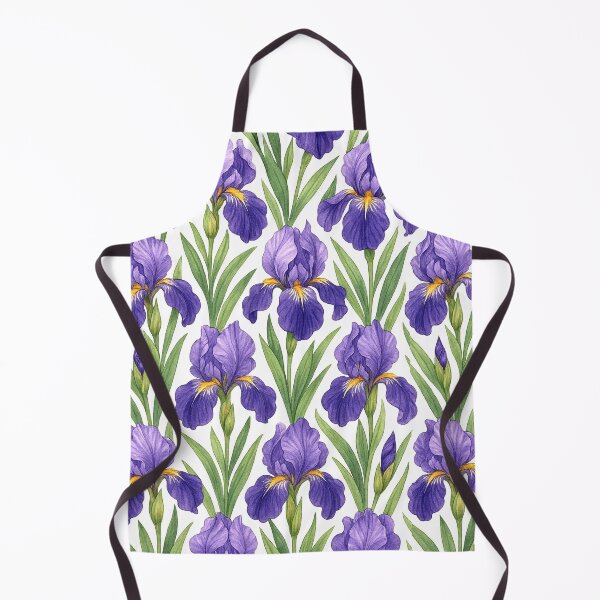 Item preview, Purple Iris Pattern  designed and sold by FarieArt.