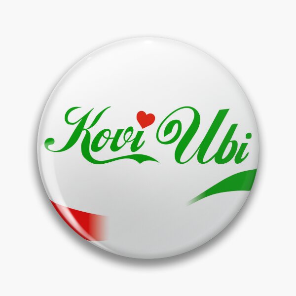 Item preview, i love Kovi Ubi vicces felirat, piros-fehér-zöld  designed and sold by StickyRama.