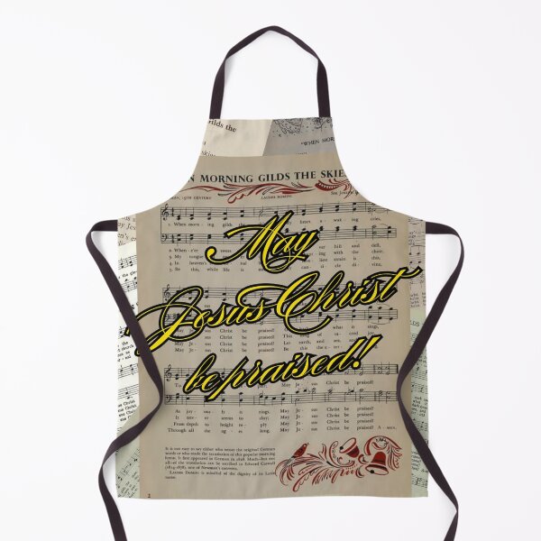 Item preview, May Jesus Christ be praised hymn designed and sold by stella literarium.