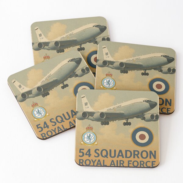 Item preview, 54 Squadron RAF Vintage Poster designed and sold by Airpower Art.
