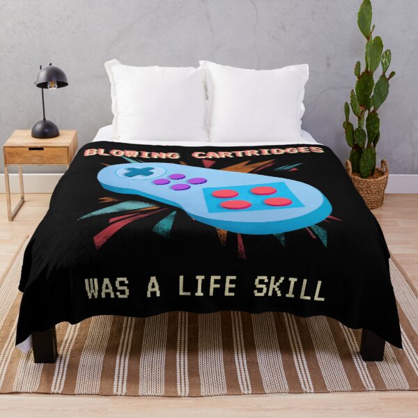 Item preview, Blowing Cartridges Was A Life Skill Retro Gamer Controller With Colorful Burst designed and sold by The Sun Brings Light.