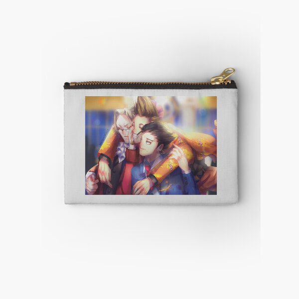 Item preview, phoenix miles and larry from ace attorney  designed and sold by mariam246810.