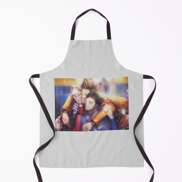 Item preview, phoenix miles and larry from ace attorney designed and sold by mariam246810.