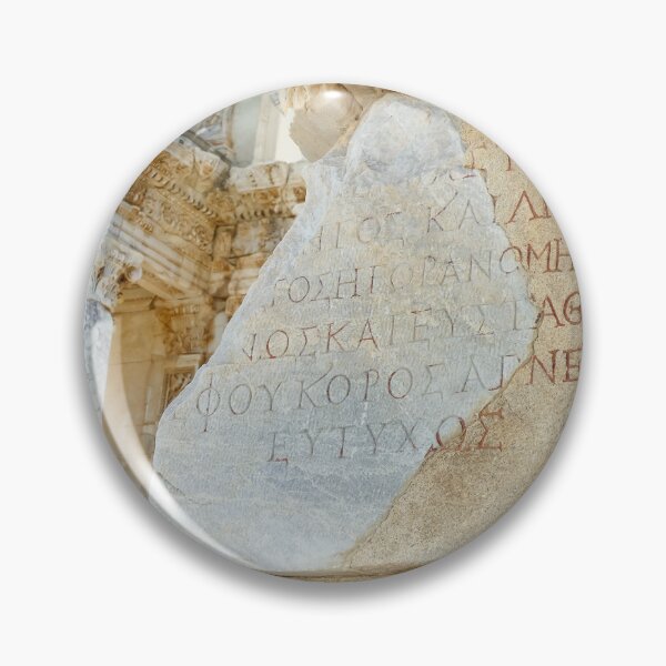 Item preview, Ephesus Library of Celsus. Greek Inscriptions designed and sold by We-thePixels.