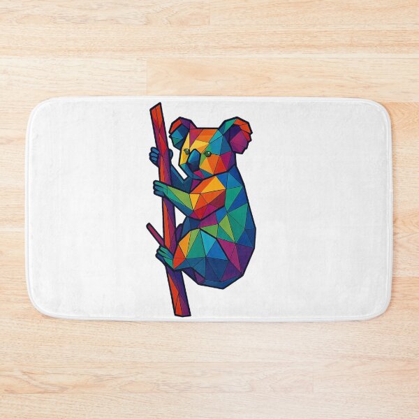 Item preview, Prismatic Koala Clinging to Branch designed and sold by TheWonkyEaselCo.
