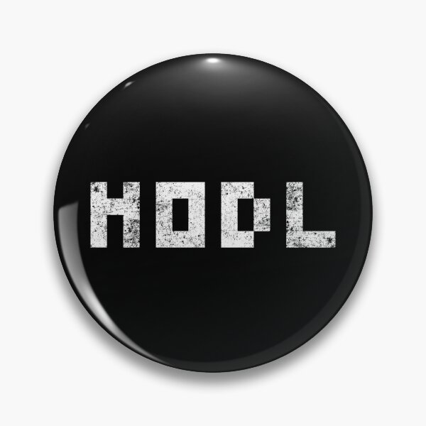 Item preview, Hodl Bitcoin White - Vintage Retro Pixel designed and sold by CyberRex.