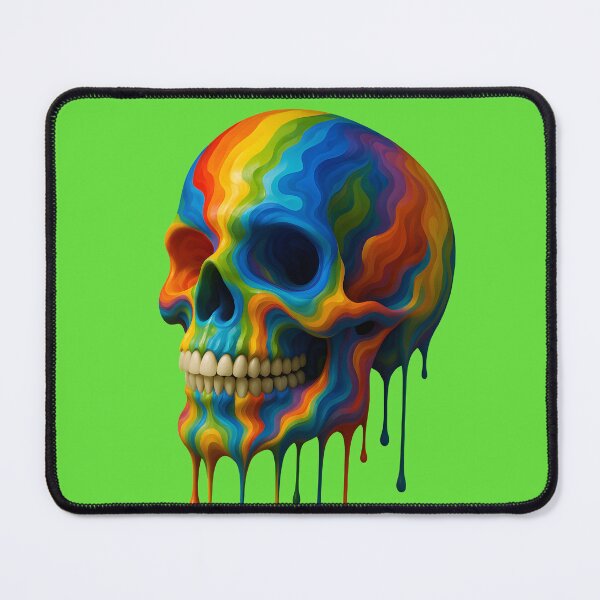 Item preview, Skull covered in paint 3D designed and sold by Eat art design.