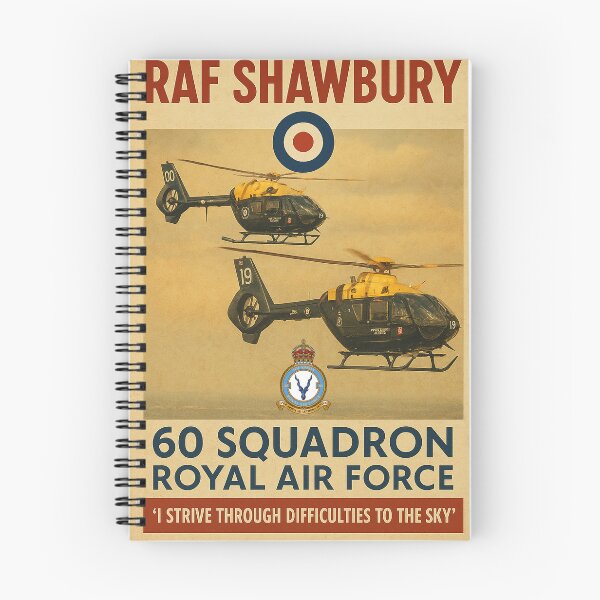 Item preview, Póster vintage del 60.º Escuadrón de la RAF designed and sold by Airpower Art.