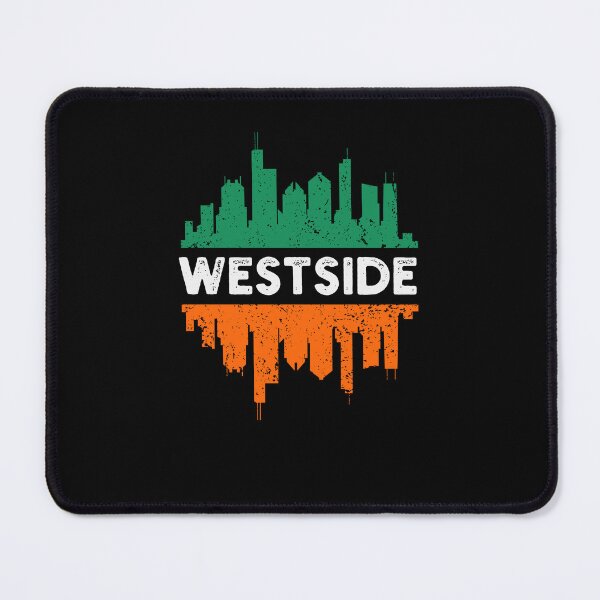 Item preview, Westside Chicago St Patrick's day parade Irish flag skyline designed and sold by snowry.