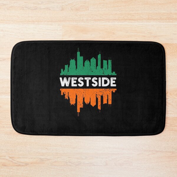 Item preview, Westside Chicago St Patrick's day parade Irish flag skyline designed and sold by snowry.