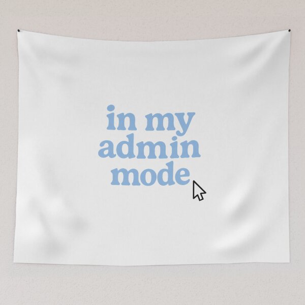 Item preview, In My Admin Mode – Soft Techcore Cursor Design designed and sold by summer-loving.