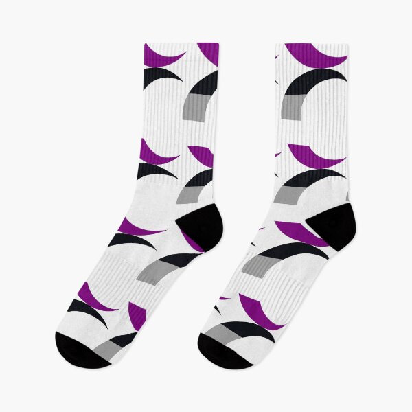 Item preview,  Asexual Pride Crescent Moon | Quiet Power designed and sold by dickensign.