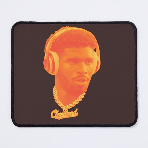 Item preview, Shedeur Sanders Cleveland Browns Necklace Headshot Orange Tone designed and sold by CLand1Nation.