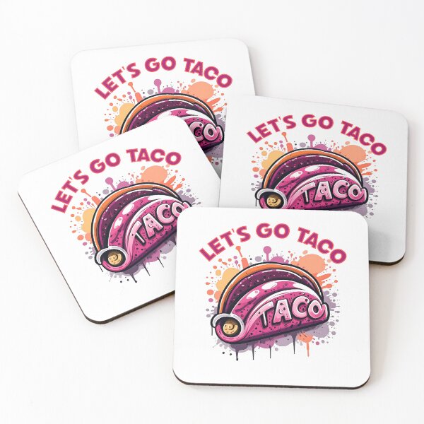 Item preview, Let’s Go Taco – Street Art Style Food Fun designed and sold by Fragy72.