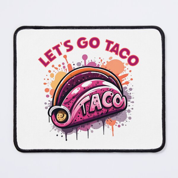 Item preview, Let’s Go Taco – Street Art Style Food Fun designed and sold by Fragy72.