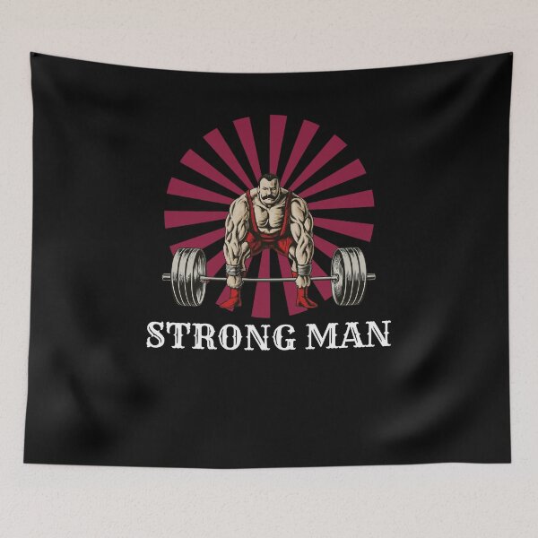 Item preview, Strong man weight lifter Circus/Carnival fan amusement show designed and sold by snowry.