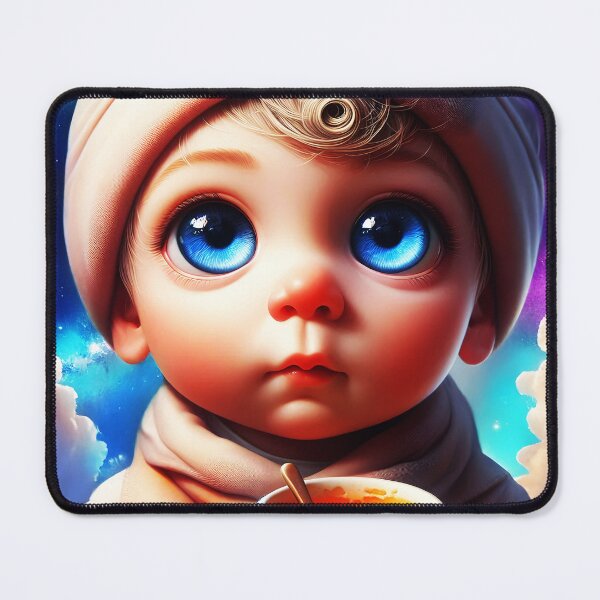 Item preview, Cosmic Coffee Kid – Cute Fantasy Art designed and sold by EmeraldeaArt.