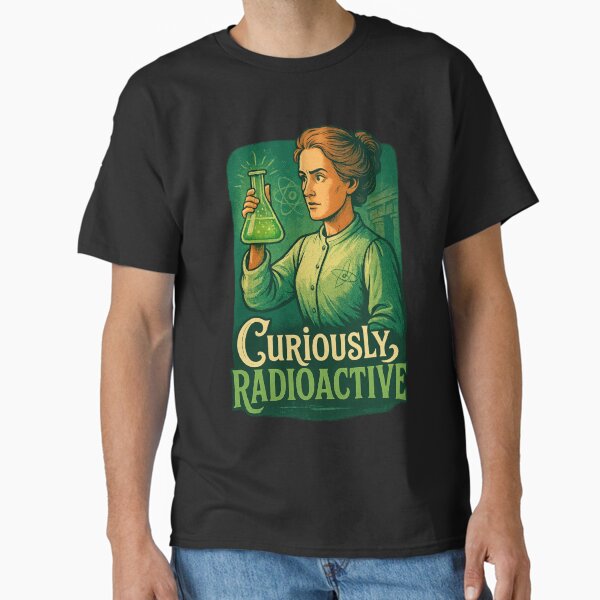 Artikel-Vorschau von Curiously Radioactive – Marie Curie with a Glowing Twist, designt und verkauft von Neonyx2020.