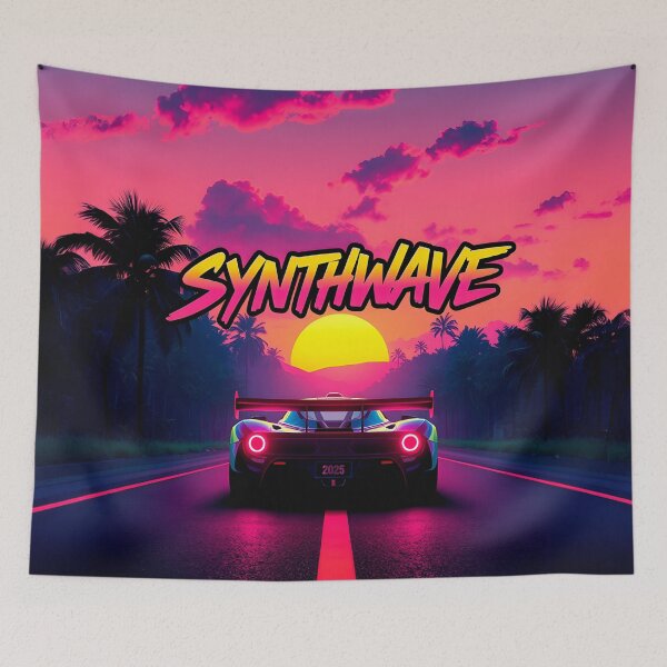 Item preview, Synthwave de los años 80 designed and sold by Gypsykiss.