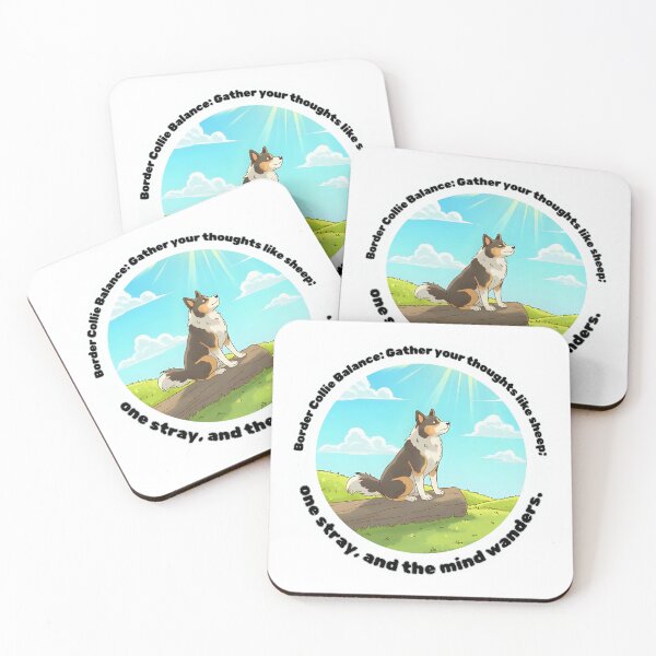 Item preview, Gather your thoughts like sheep; one stray, and the mind wanders. designed and sold by Paws and Ink Art.