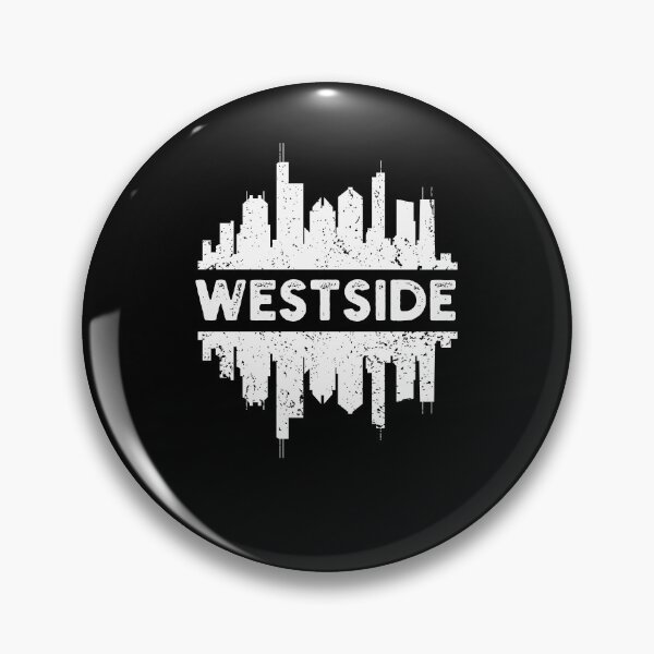 Item preview, Westside Chicago City Skyline Chicago tourist vacation designed and sold by snowry.