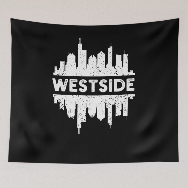 Item preview, Westside Chicago City Skyline Chicago tourist vacation designed and sold by snowry.