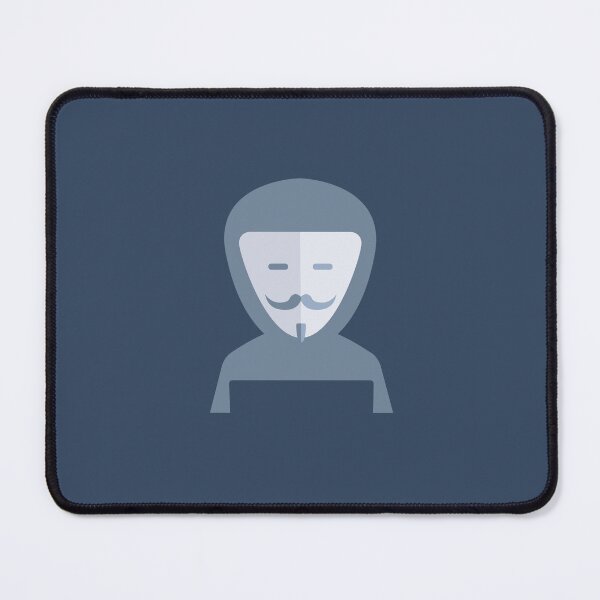 Item preview, Anonymous Guy Fawkes Mask - Minimalist Icon designed and sold by KiwiRider.
