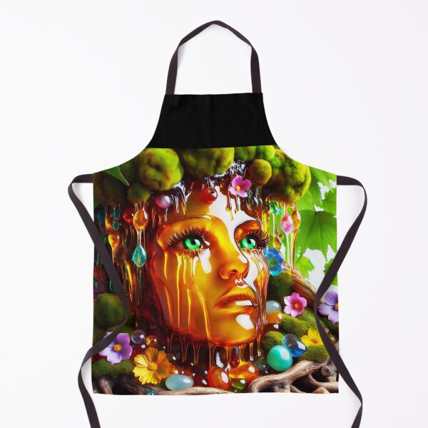 Item preview, Mossborn Muse – Living Sculpture Fantasy Face designed and sold by EmeraldeaArt.