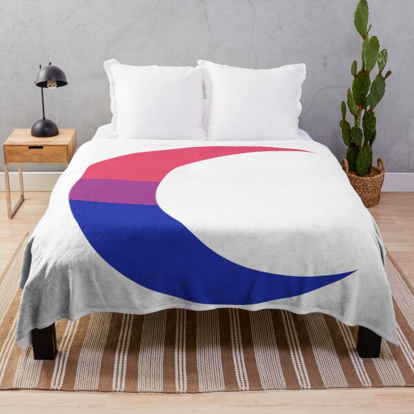 Item preview,  Bisexual Pride Crescent Moon | Dreamy Queer Celestial Vibe designed and sold by dickensign.