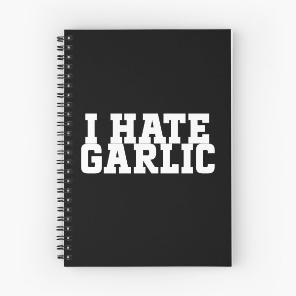 Item preview, Funny garlic design for garlic haters - "I hate garlic" designed and sold by GartenIdeen.