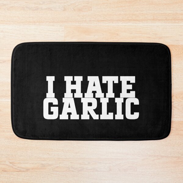 Item preview, Funny garlic design for garlic haters - "I hate garlic" designed and sold by GartenIdeen.