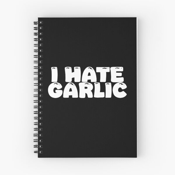 Item preview, Funny garlic design for garlic haters - "I hate garlic" designed and sold by GartenIdeen.