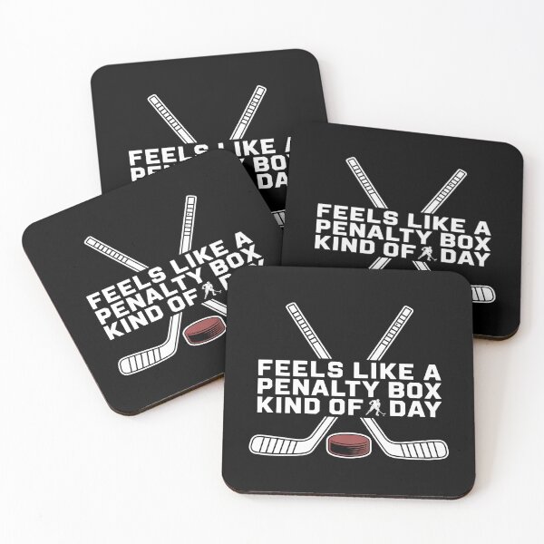 Item preview, Feels Like A Penalty Box Kind Of Day - The perfect gift for hockey fans who know how to laugh through tough days. designed and sold by ZyziowskyArt.