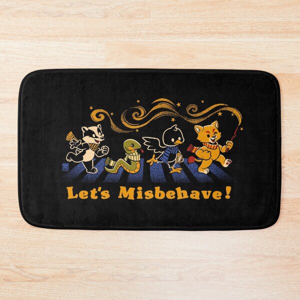 Item preview, Let's Misbehave Magic Animals designed and sold by World Domination For Cats ®.