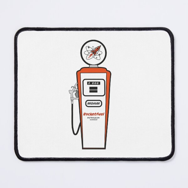 Item preview, retro gas pump designed and sold by Tikicatdesign.