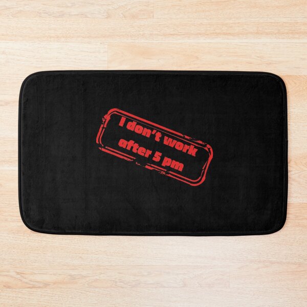 Item preview, I don't work after 5 pm - stamp designed and sold by YanasWeirdLife.