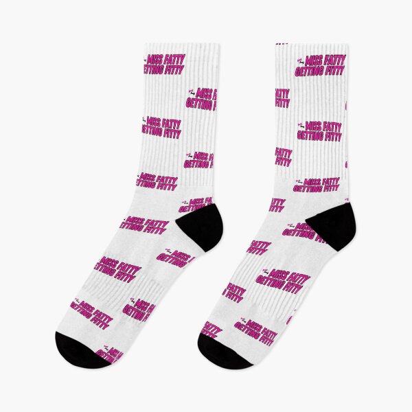 Item preview, Miss Fatty getting Fitty designed and sold by KeturahCreative.