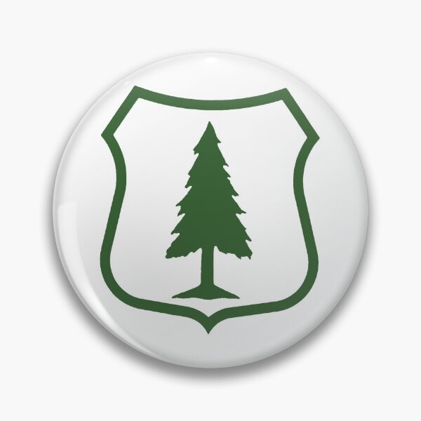Item preview, Forest Support Shield - Green designed and sold by ErynFalasDesign.
