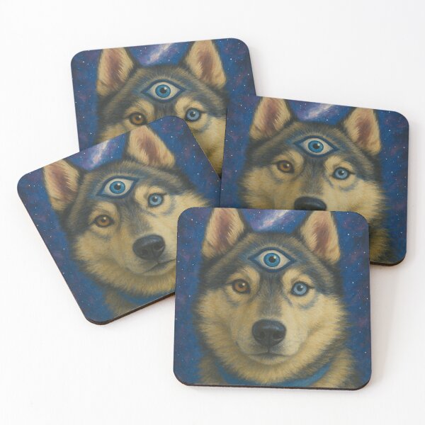Item preview, Evil Eye: Husky  designed and sold by LunarDogs.